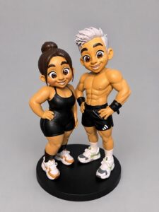 Personagem 3D Personalizado Estilo Cartoon